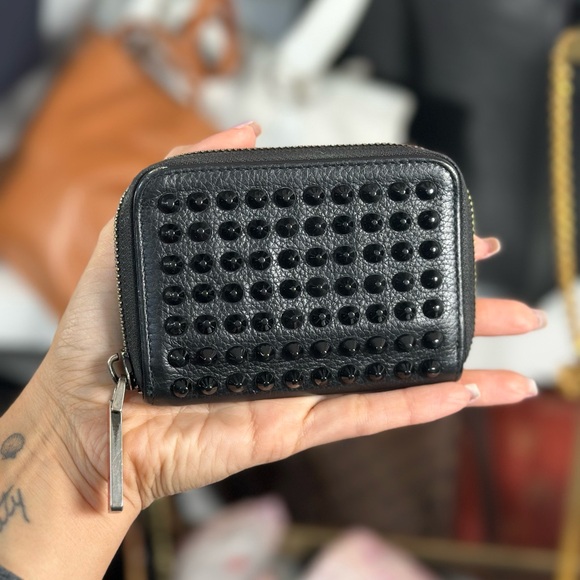 Louboutin Compact Zippy Wallet